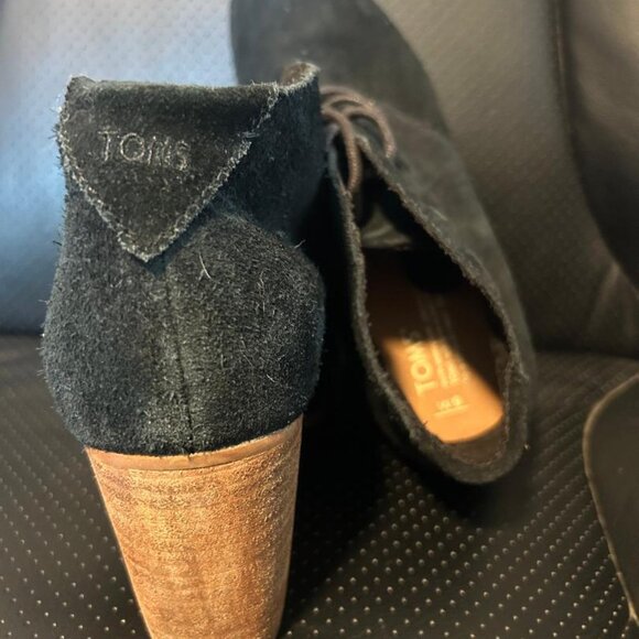 Tom's Women's Suede Boots - Picture 1 of 3